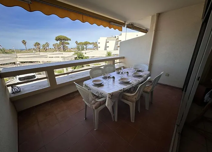Marina 2 Pièces Bord De Mer, Parking Privé, 5 Pers - Fr-1-731-77 Apartamento Le Grau-du-Roi